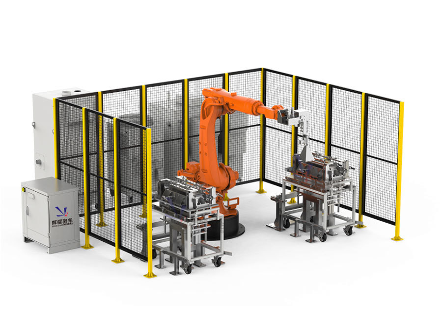 Robot Laser Welding Workstation
