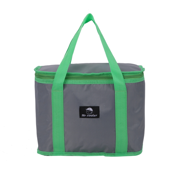 GT-2163 9L Grey Green polyester European market Cooler Bag