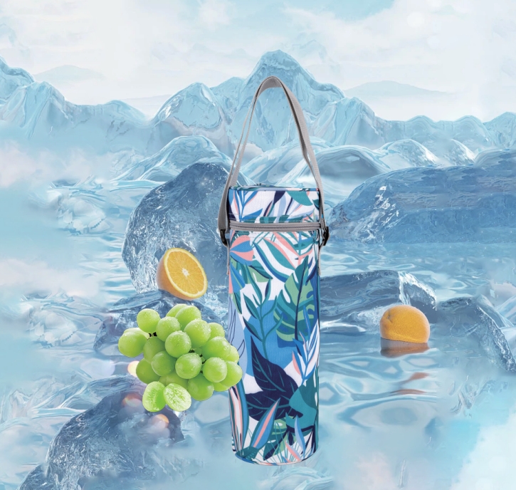 GT-2151 1.5L Hawaii Floral Polyester European market Cooler Bag