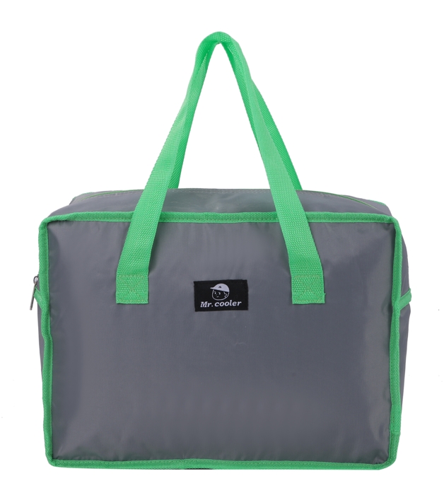 GT-2161 14L Grey Green polyester European market Cooler Bag