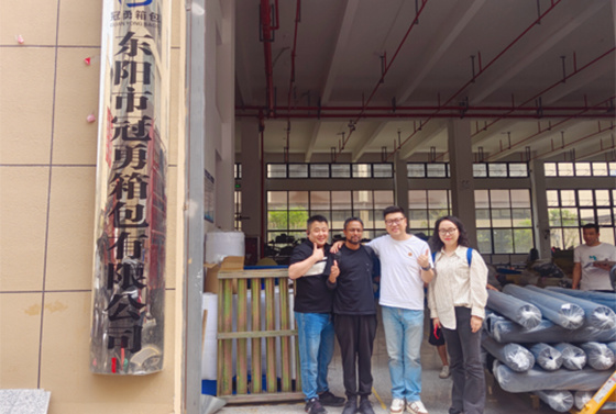 We invite our customers to visit our factory and it is highly recognized.