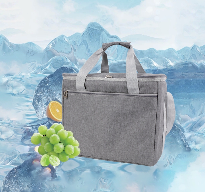 GT-2137 27L Grey polyester European market Cooler Bag