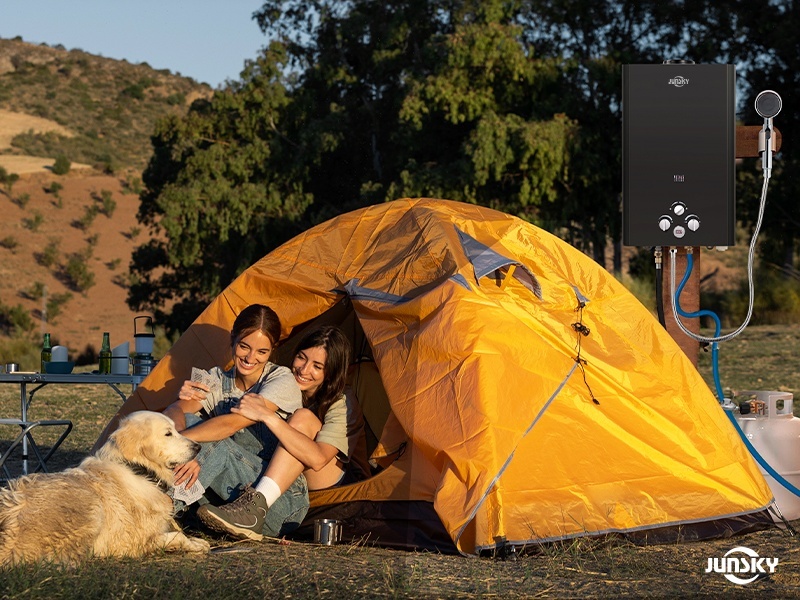 Outdoor Camping Is Booming - JUNSKY Portable Water Heater Is Your Best Companion