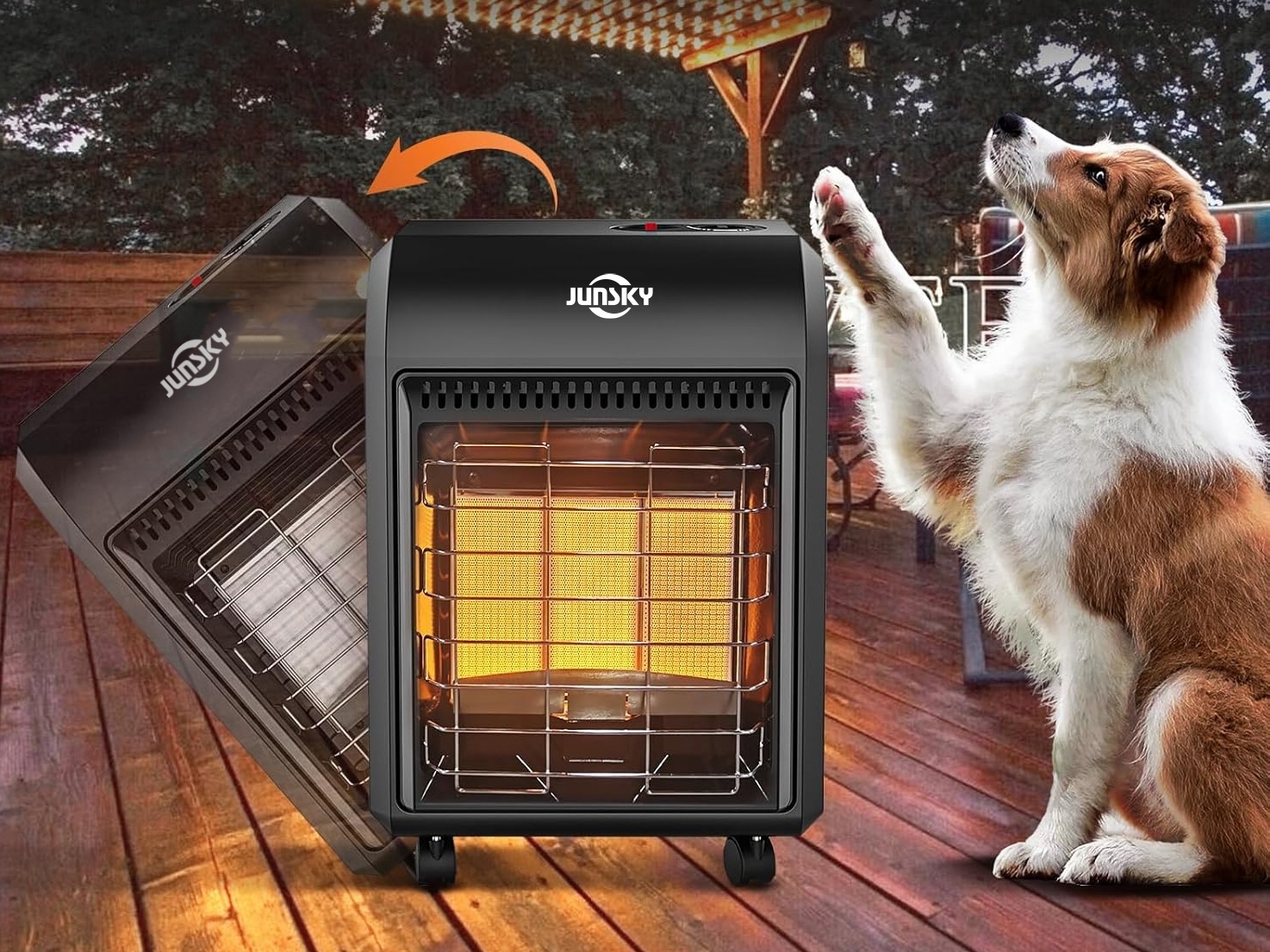 Stay Warm While Camping: Why a Portable Gas Heater Is a Game-Changer