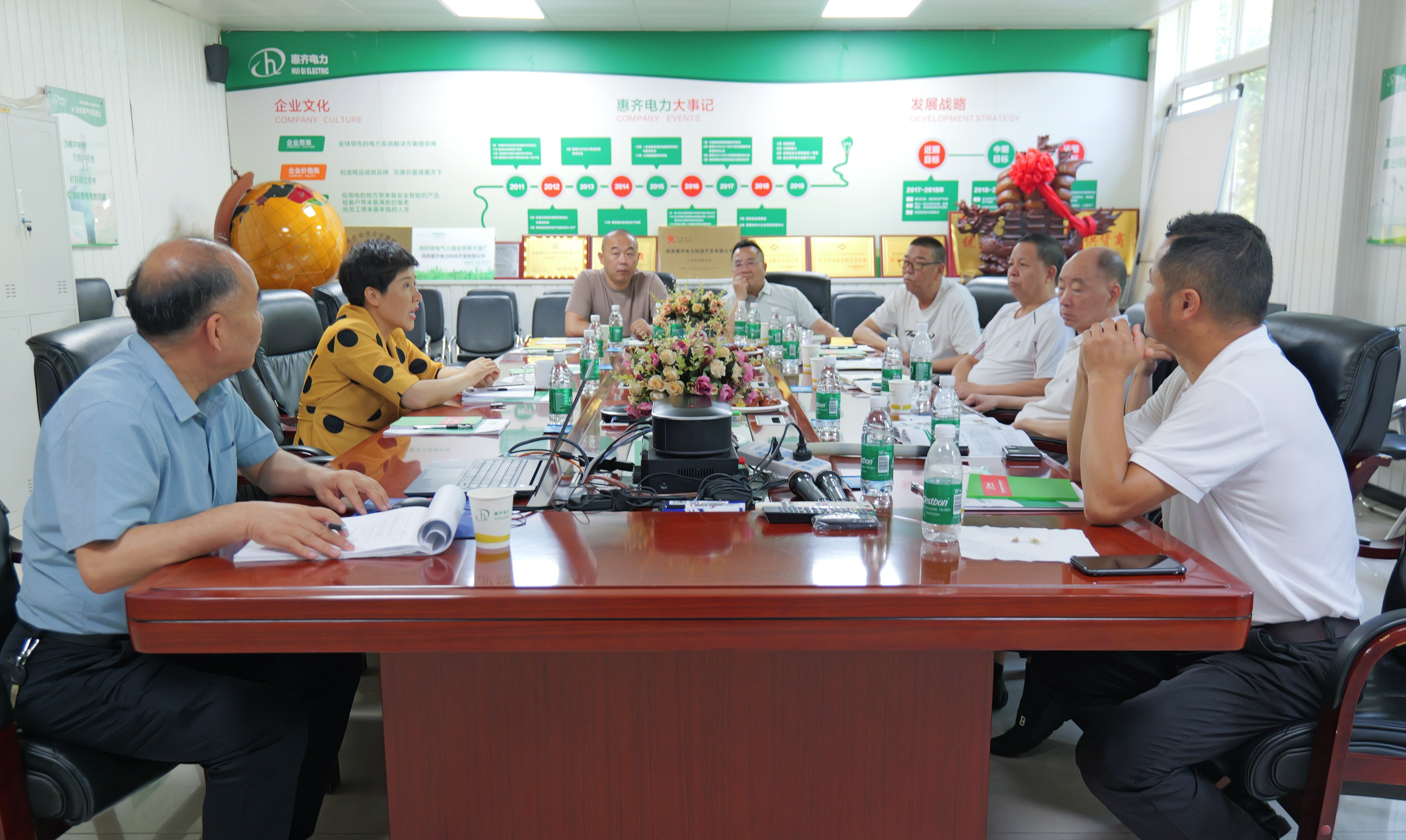 强强联手，共谋发展！深圳中科创源及深圳百迅企业董事长宫正军团队一行到访惠齐电力，共绘合作新蓝图