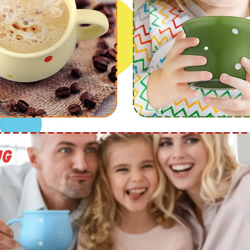 Dot Creative Coffee Mugs