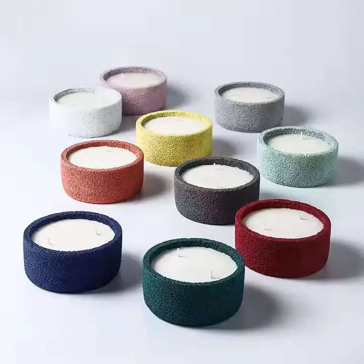 Scented Soy Wax Ceramic Candle Jars