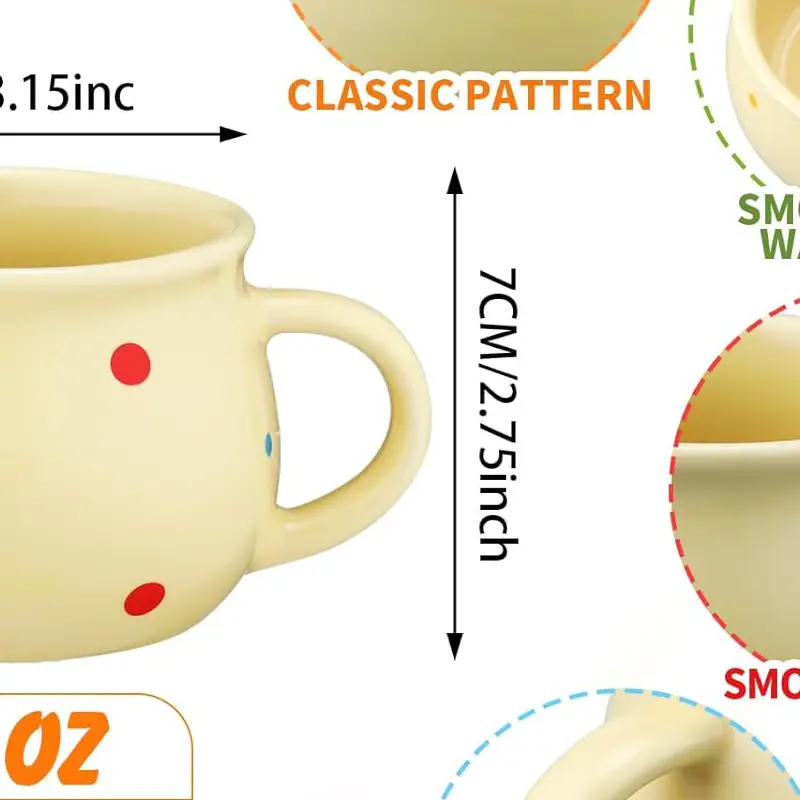 Dot Creative Coffee Mugs