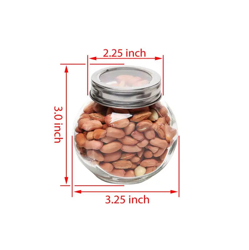 Glass Spice Jar