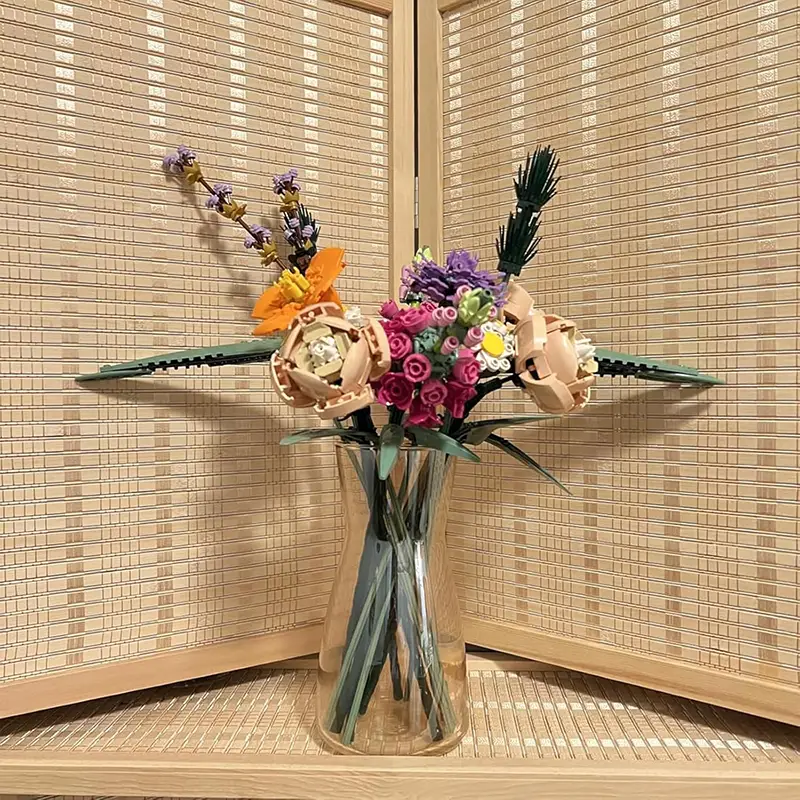 Clear Glass Flower Vases