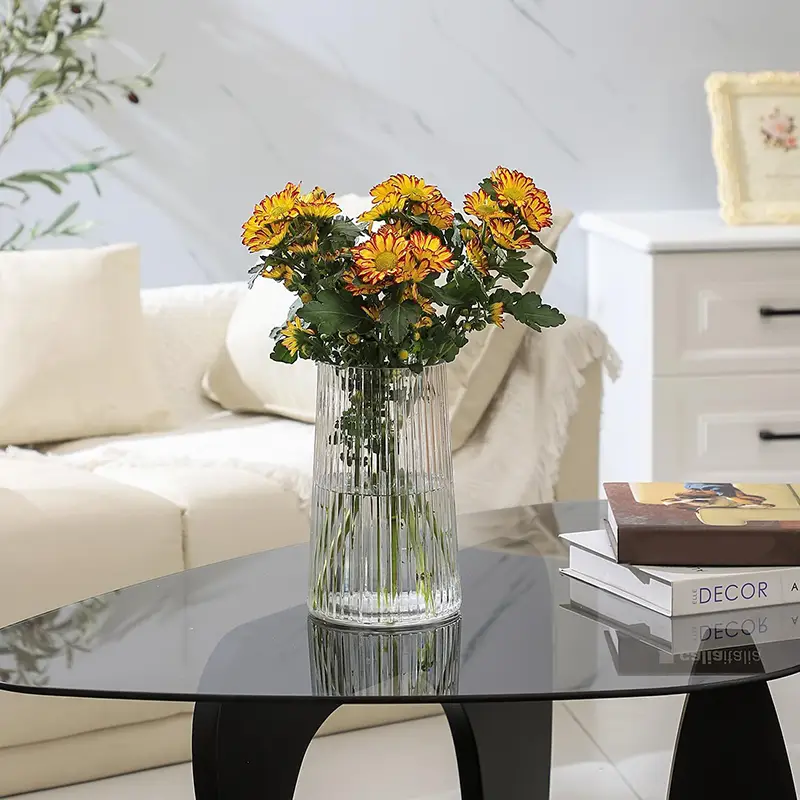 Clear Glass Vase for Flower