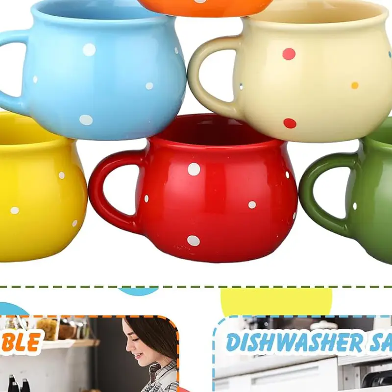 Dot Creative Coffee Mugs