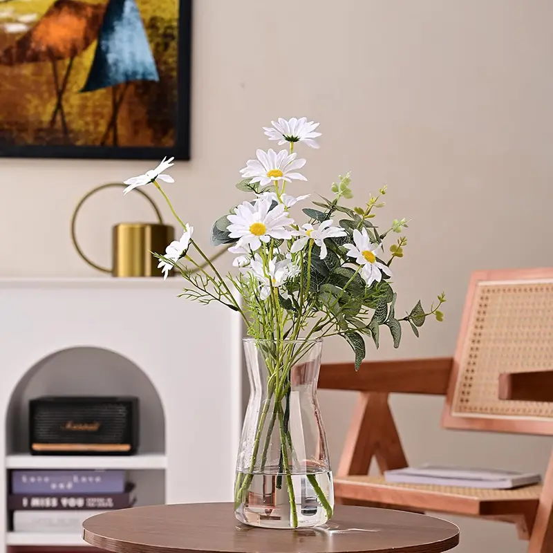 Clear Glass Flower Vases