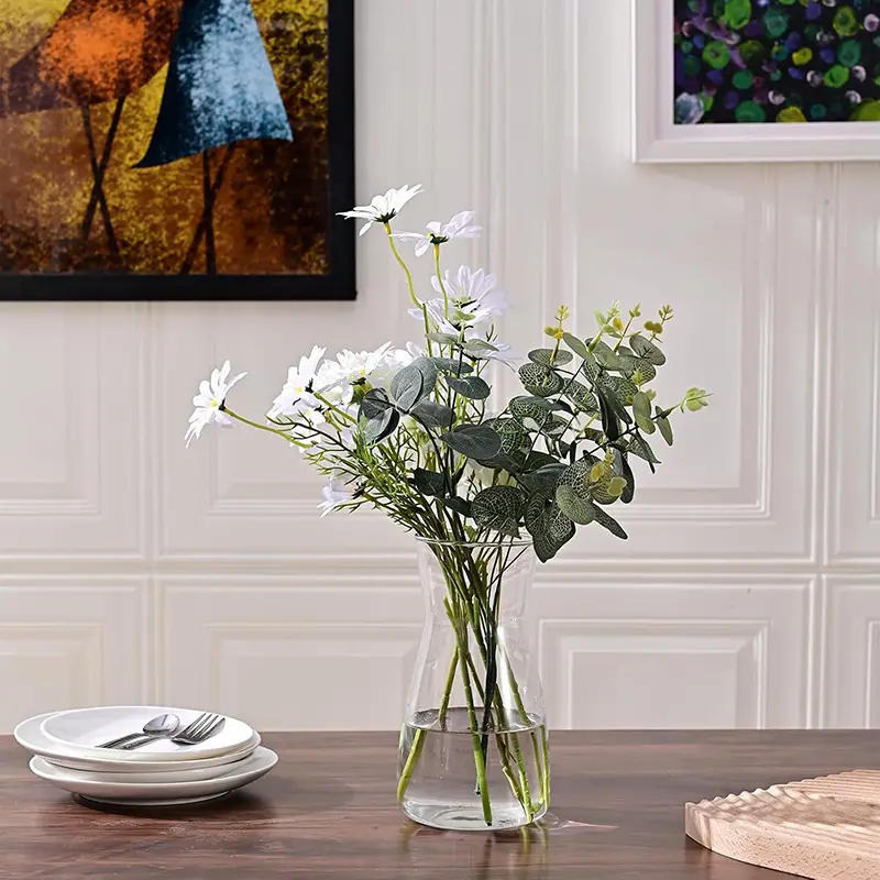 Clear Glass Flower Vases