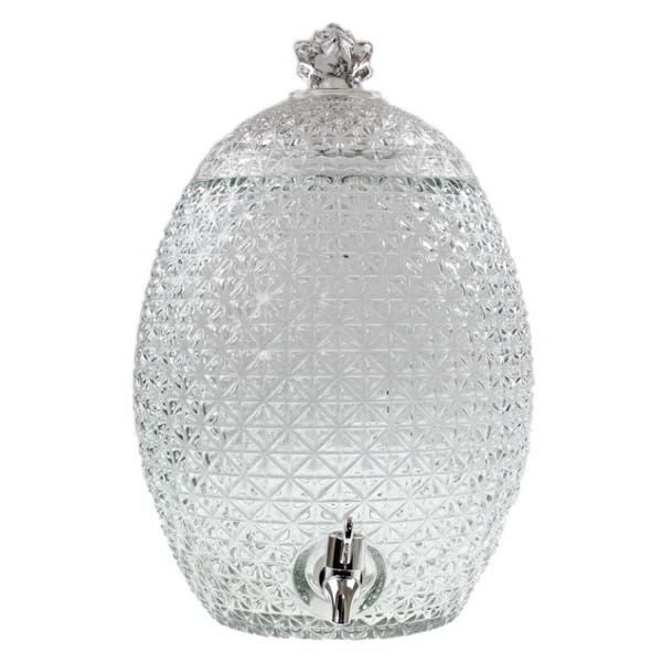 Best-selling 3 Gallon glass beverage dispenser Pineapple beverage jars