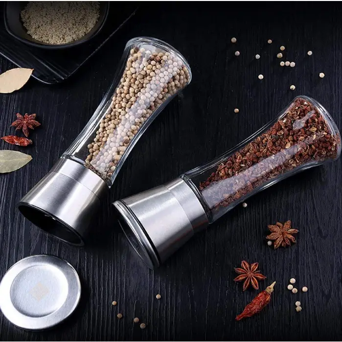 Glass Spice Grinder Bottles