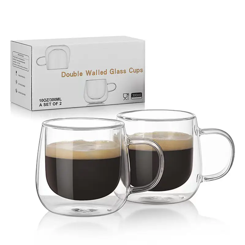 Borosilicate Glass Water Cup