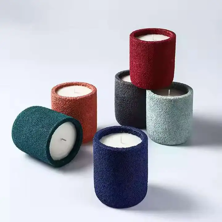 Scented Soy Wax Ceramic Candle Jars