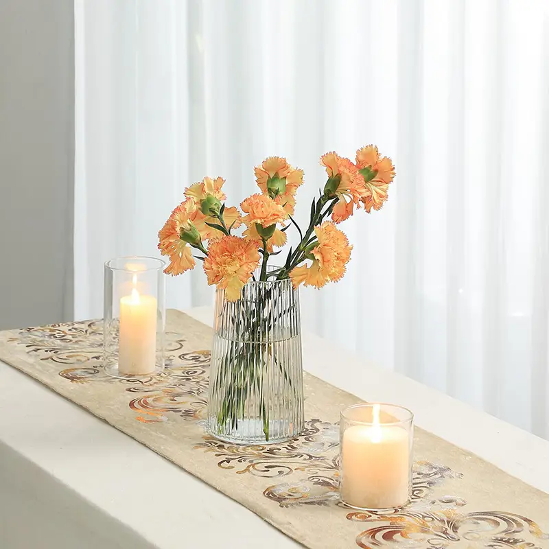 Clear Glass Vase for Flower