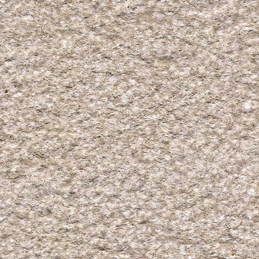Bush-hammered