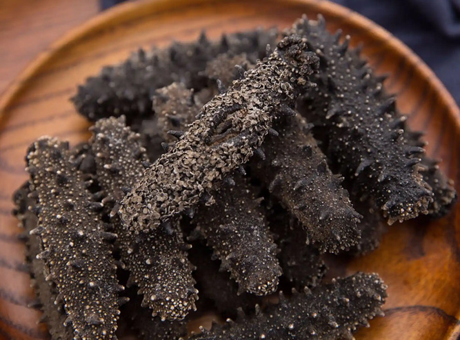 Dried sea cucumber