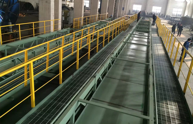 Color coated line equipment