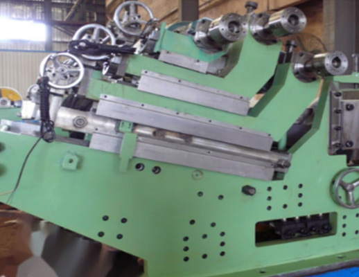 Horizontal chemical coating machine