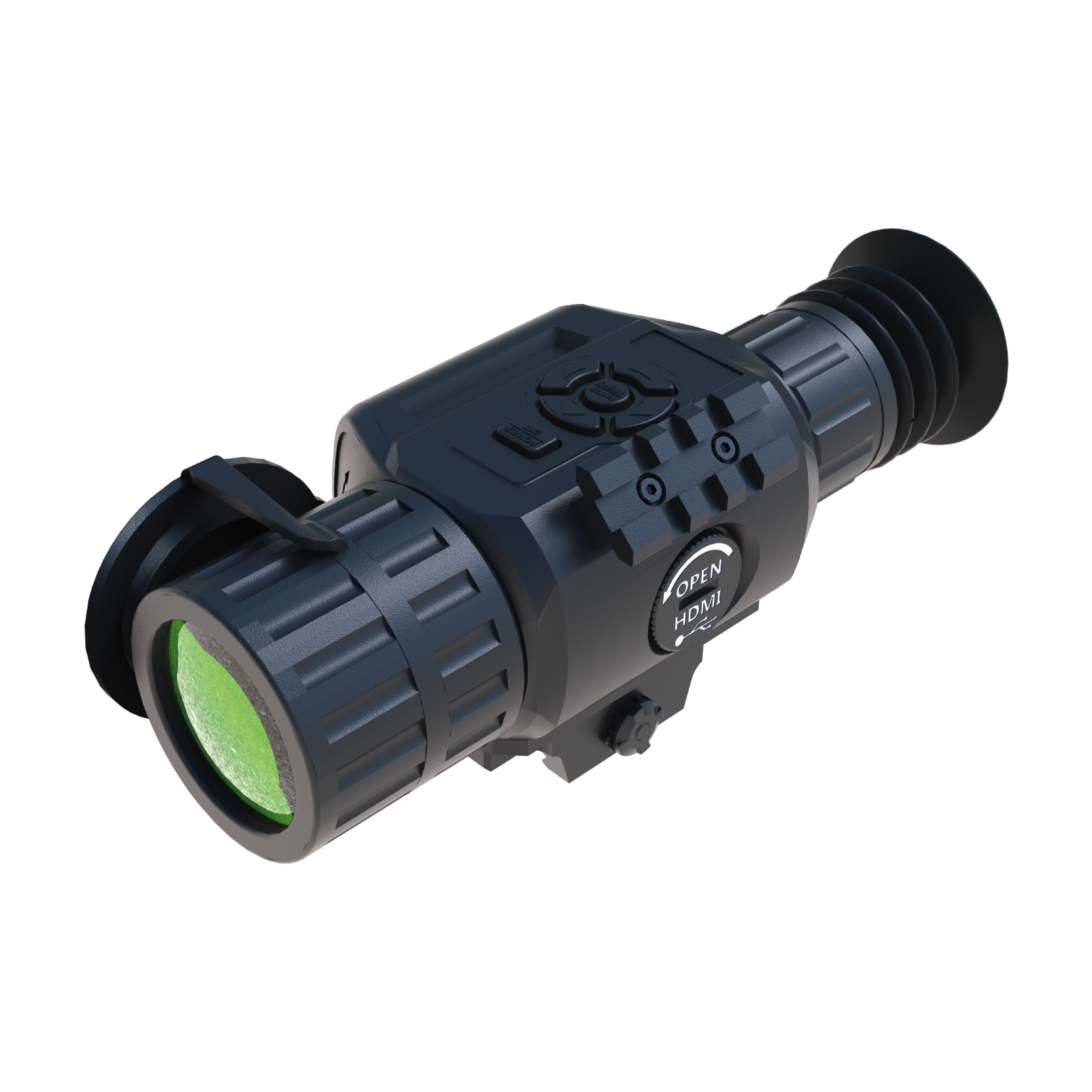 Monocular multifunctional low-light night vision system