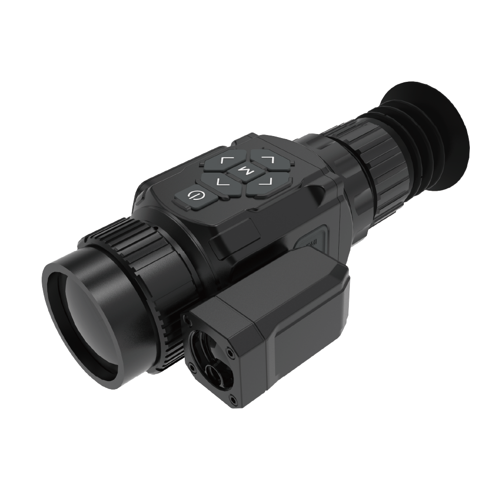 Monocular multi-functional thermal imaging rangefinder night vision device