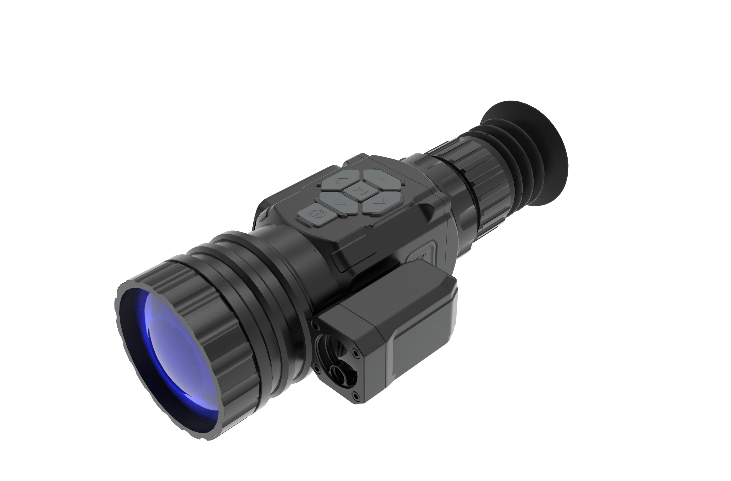 Monocular multi-functional low-light night vision system