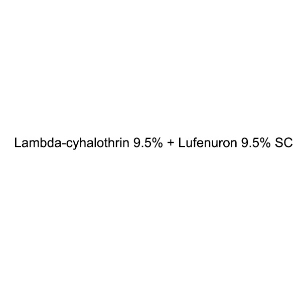 Lambda-cyhalothrin 9.5% + Lufenuron 9.5% SC