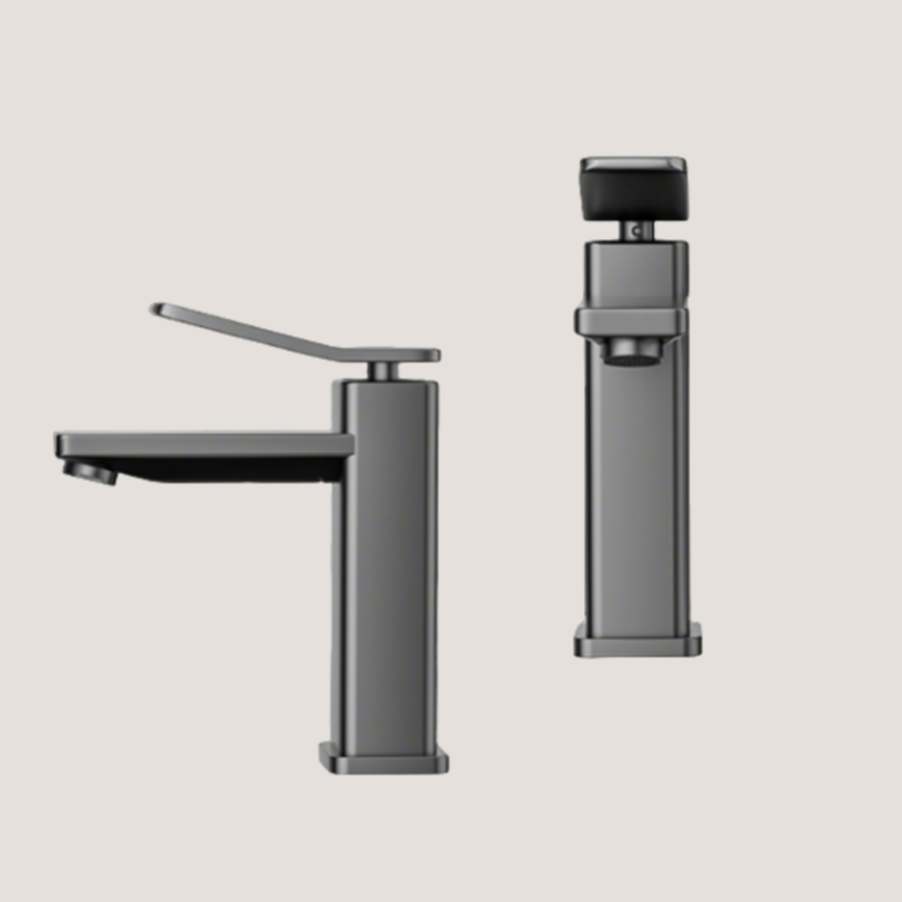 Hot and cold type B faucet
