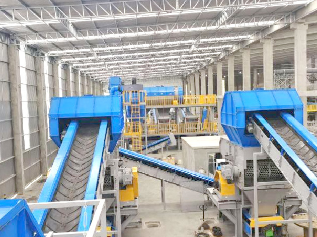 Brazil 6T/H can crushing and sorting line