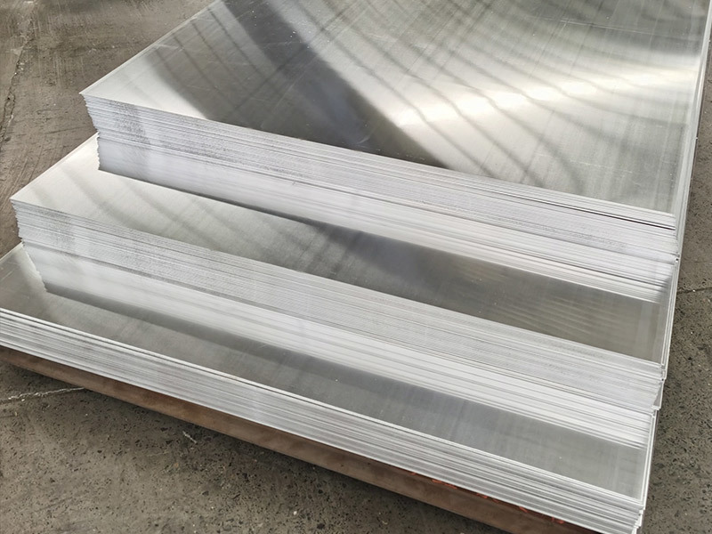 Mature aluminum plate