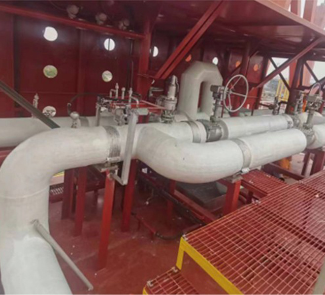 Marine LNG Pipeline Insulation