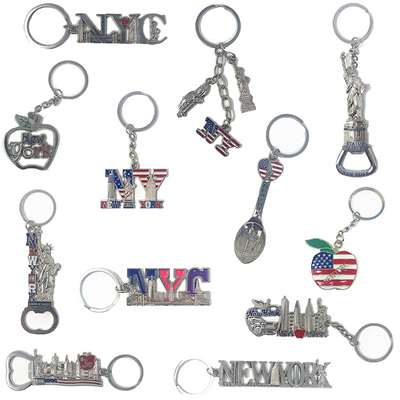 Tourist souvenir bottle opener refrigerator sticker