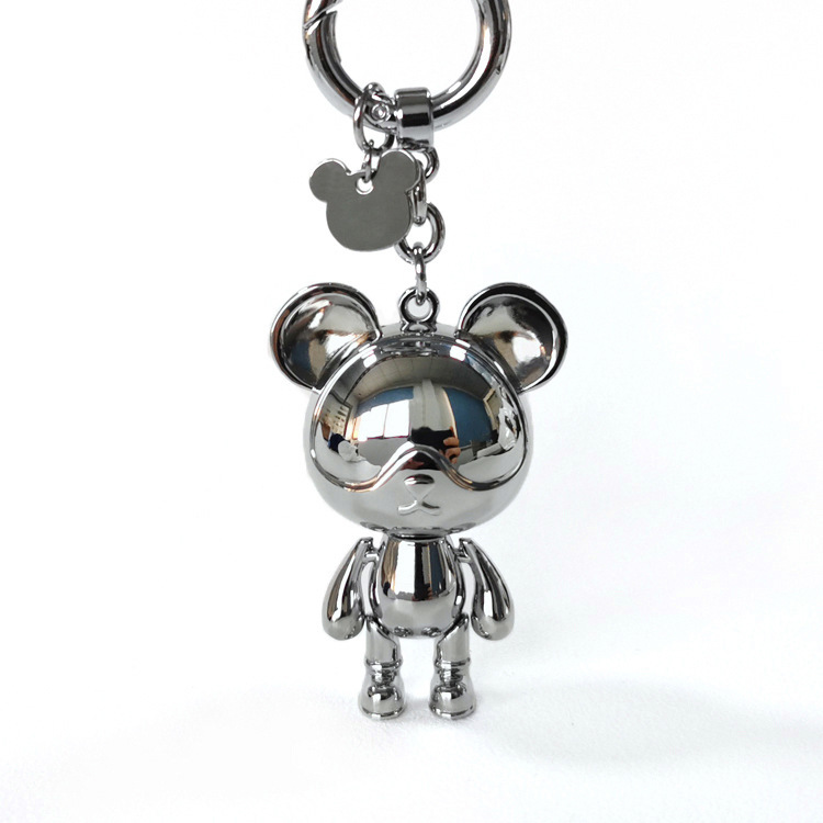 Metal Fighting Dog Pendant
