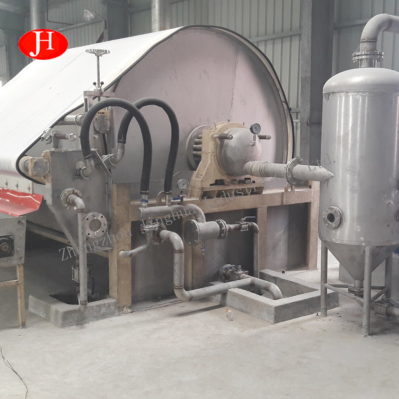 Belt vacuum filter