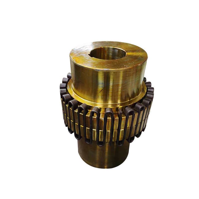 snake spring coupling for high vibration systems