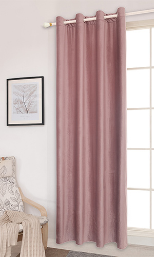 Velvet curtain