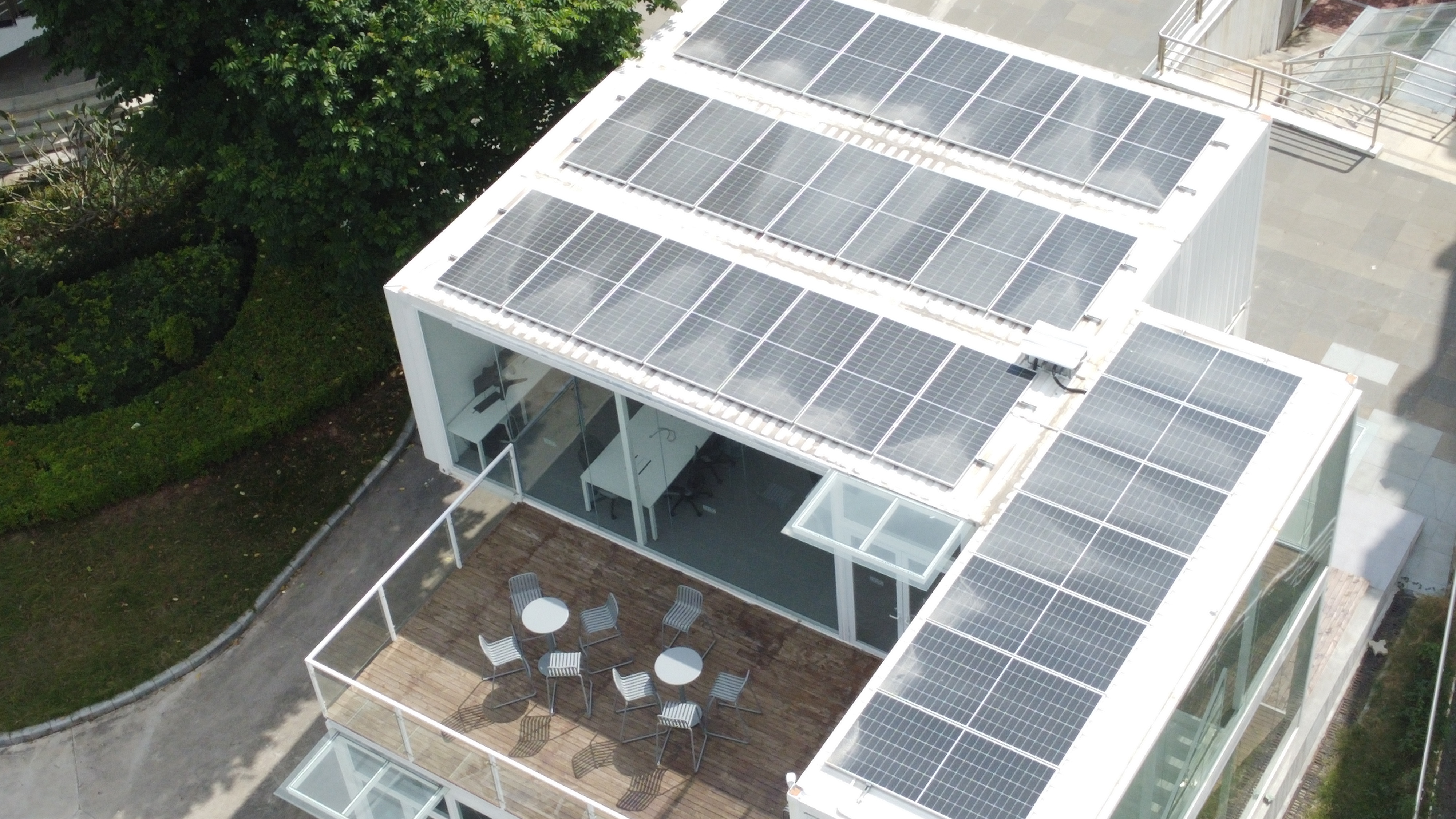 13.6 kW Rooftop Solar PV System at Xiamen University
