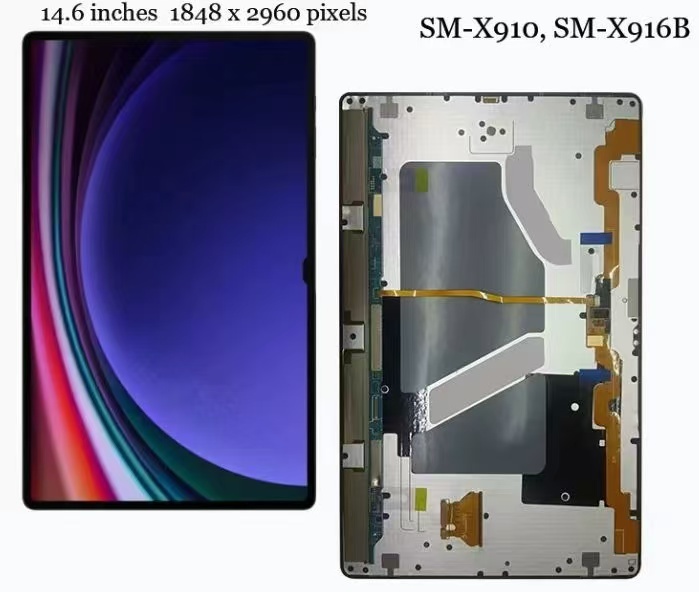 Galaxy Tab S9 Ultra 5G SM-X916BZAETGY   GH82-35939A 14.6inch AMOLED LCD Touch Touch screen Assembly