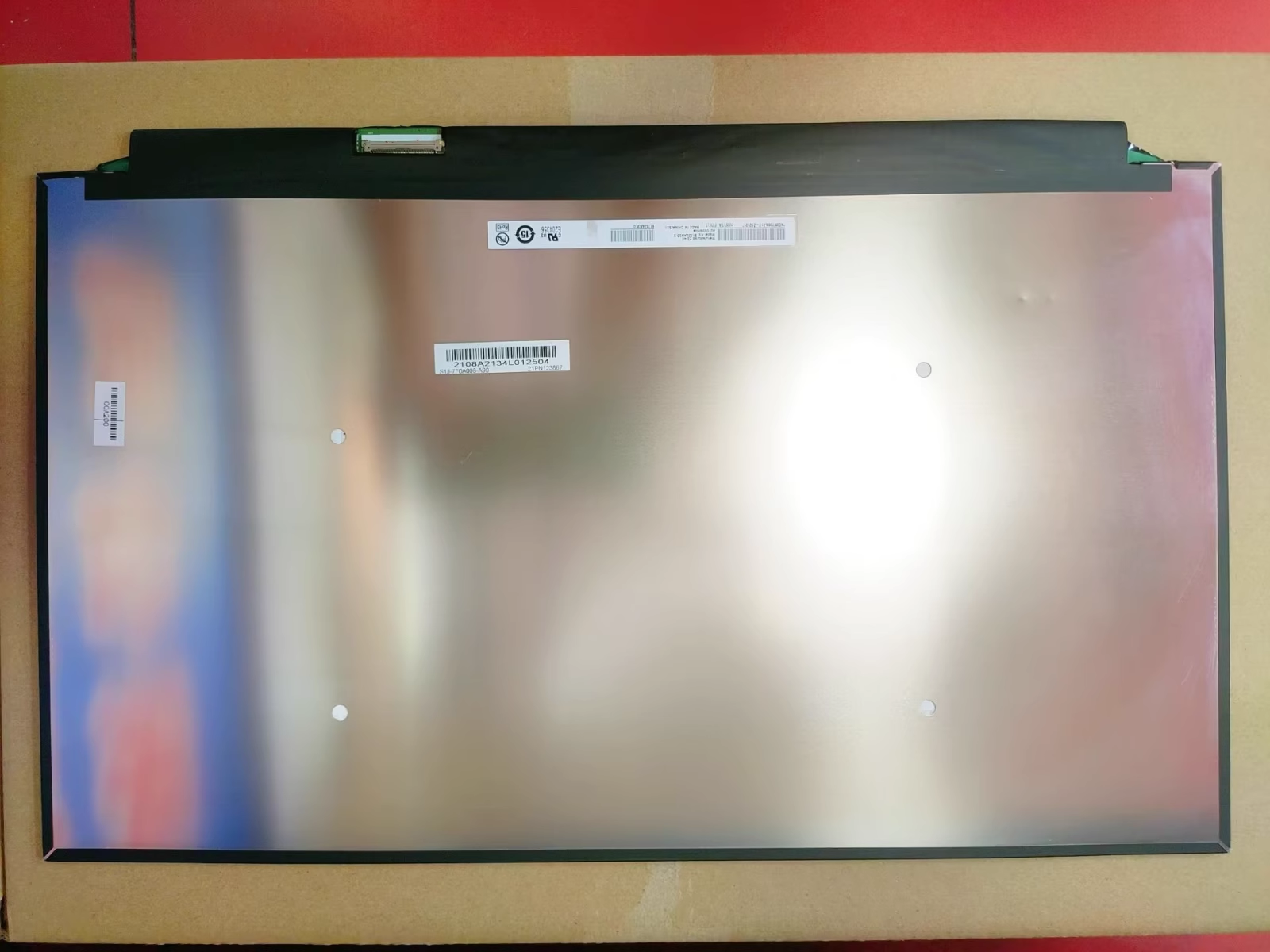 B173ZAN05.0 AUO 4K UHD Non Touch Mini LED Laptop Screen 60Hz 1180Nit EDP 40Pins 17.3inch