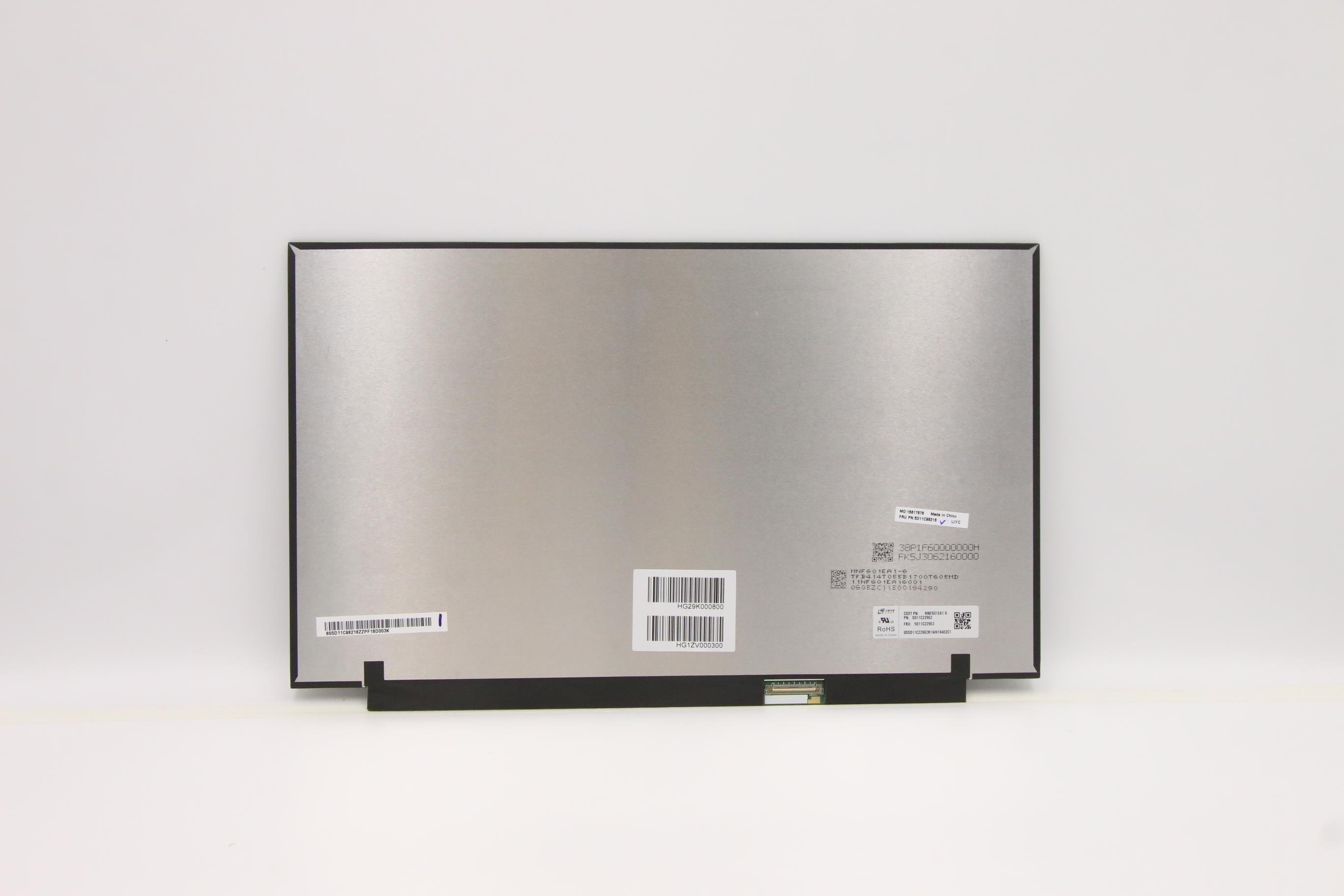 5D11C98218 MNF601EA1-6 MNF601EA1-4  Lenovo Legion S7-15ACH6 Laptop LCD Module DISPLAY 15.6 UHD LCD SCREEN