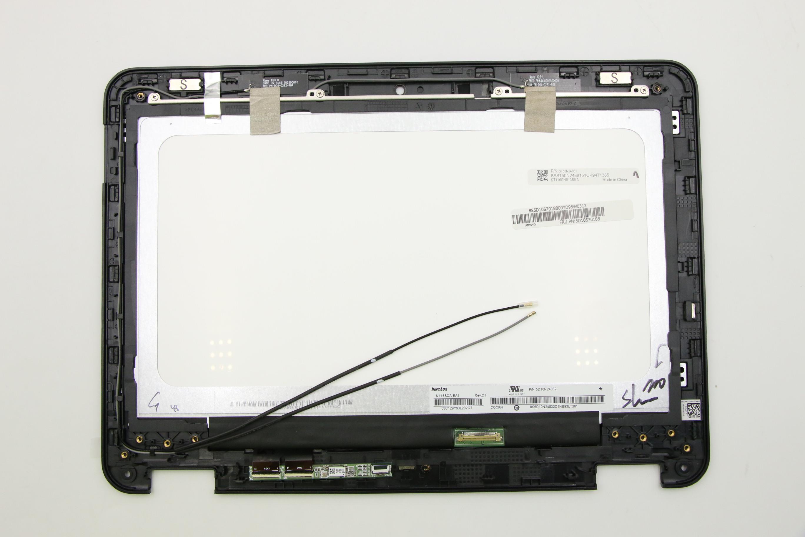 5D10S70188 For Lenovo N24 Winbook 81AF 11.6 HD1366X768 Touch Anti-Glare IPS  LCD ASSEMBLIES