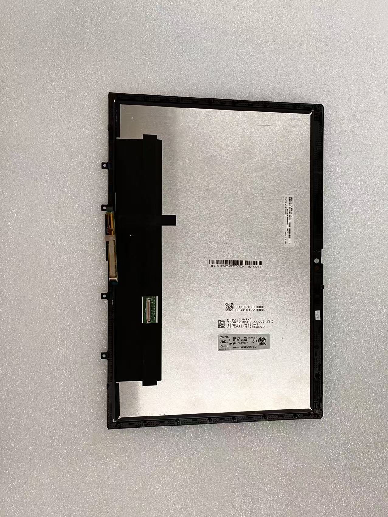 5D10V82415 MND307JA1-2 For Lenovo FHD LCD Touchscreen Assembly With Bezel And Pcb
