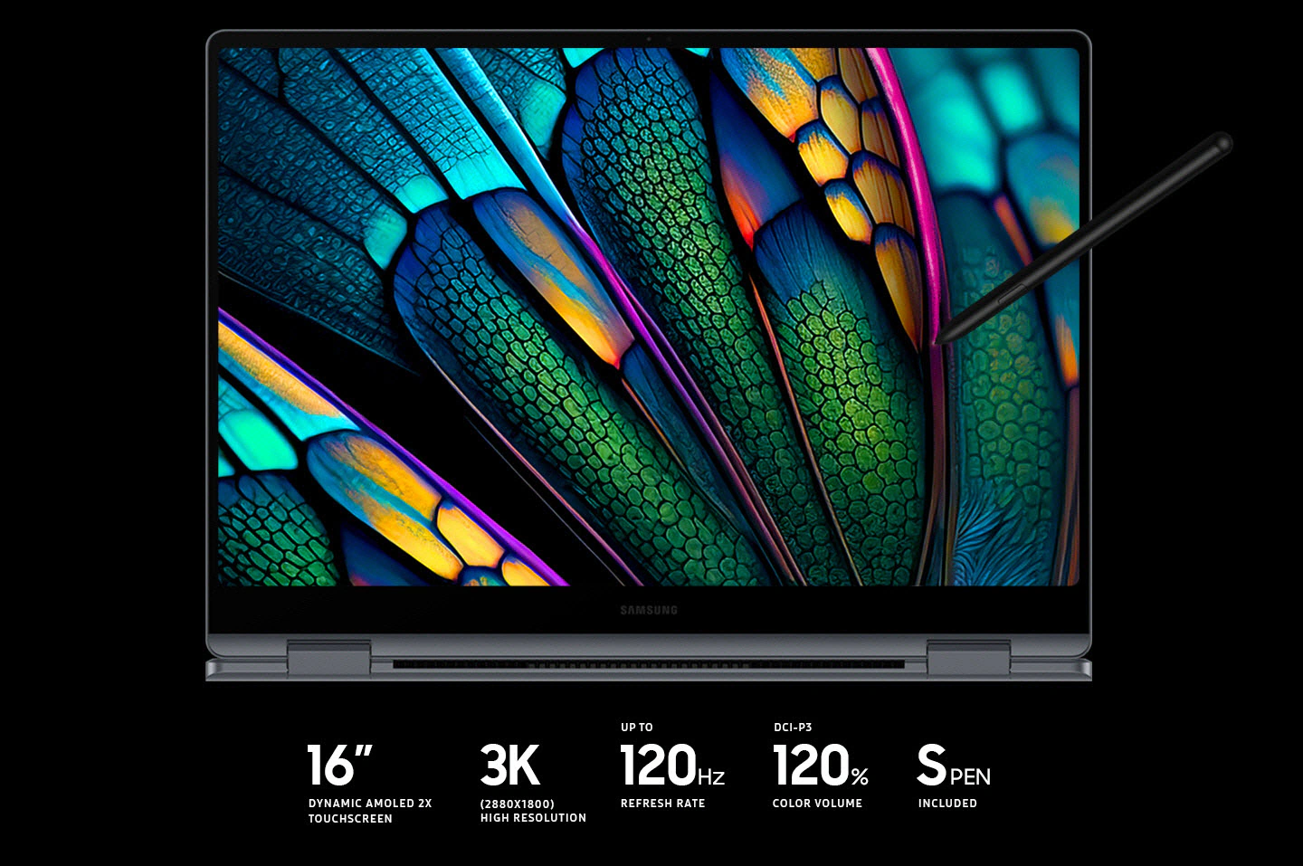 SAMSUNG Galaxy book 4 360 laptop arrives 2024 hot selling