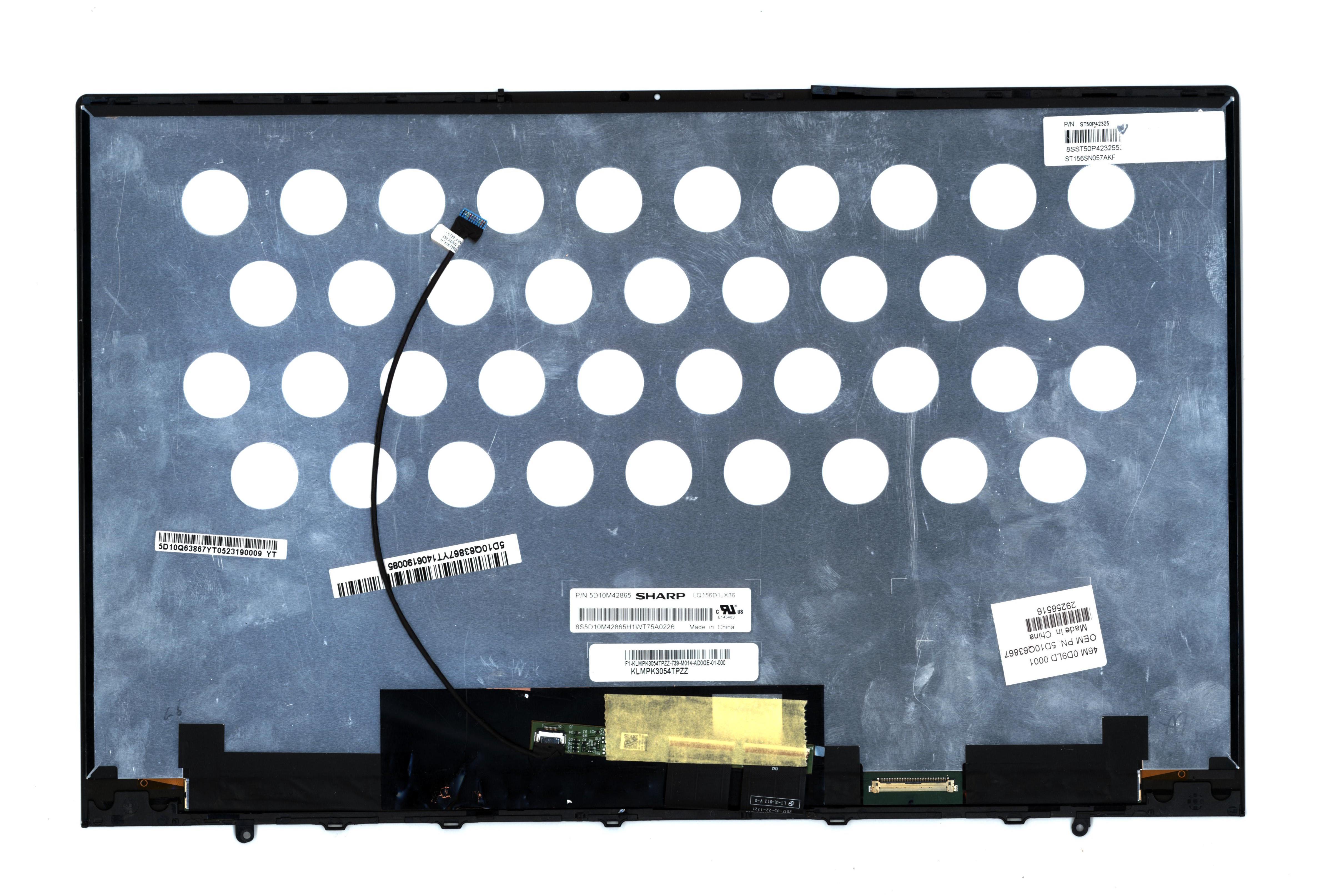 5D10Q63867 ST50M55445 A152107X1 Lenovo IdeaPad 720S-15IKB  LCD Module W 81CR 15.6 UHD LCD Assembly