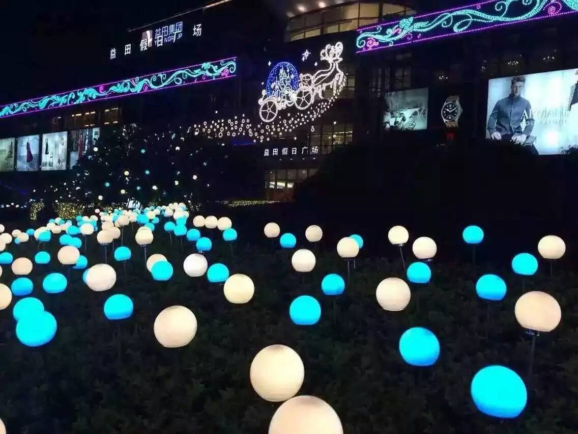 深圳益田假日广场亮化