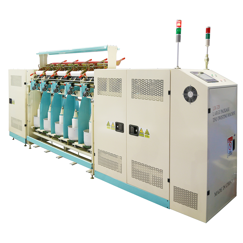LB-320 LARGE PACKAGE TFO TWISTING MACHINE